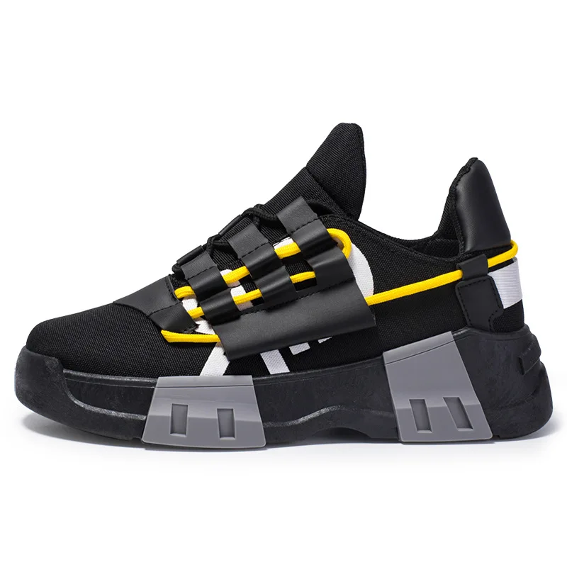 

2020 Autumn New Breathable Men 's Casual Shoes Student Wild Travel Daddy Sports Shoes Running Trendy Single Shoes