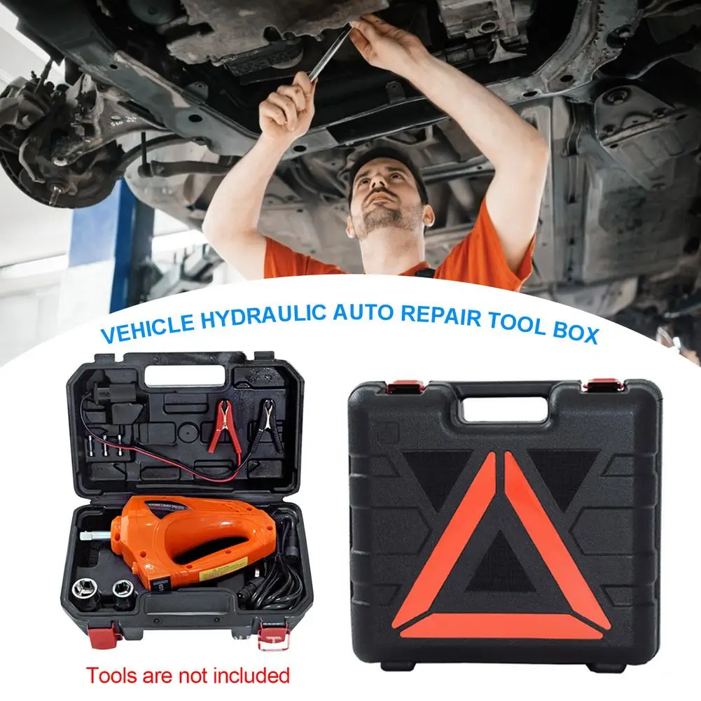 

CAR Electro-hydraulic Jack Box Vehicle Tool Storage Box Auto Repair Multifunction Tool Storage Organizer With Reflective Strip