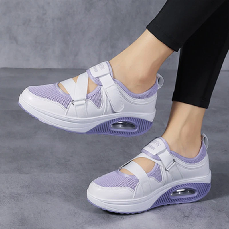 

Women's Shoes Summer Sport Sandals Shoes Mesh Ladies Casual Sneakers Non-Slip Platform Fashion Outdoor Women Sports Footwear
