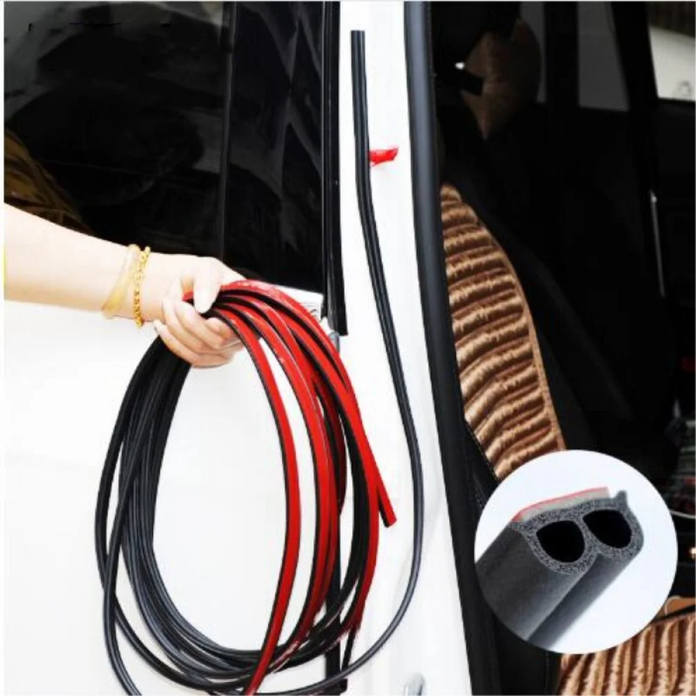 

Universal Flexible 5m Car Door Seal Interior Moulding Trim B Type Strips Side Scratch Protector Edge Guard Trunk Rubber Body Kit