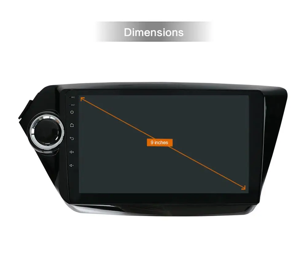 Автомагнитола Bosion 4 Гб + 64 ГБ Android 10 0 мультимедийный видеоплеер навигация GPS для KIA