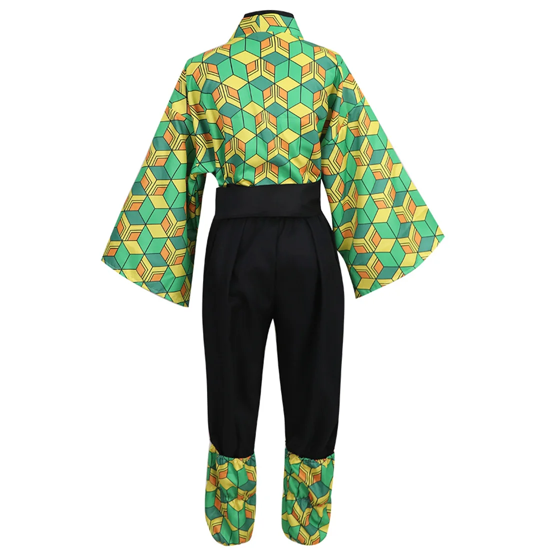 

Anime Kimetsu no Yaiba Cosplay Costume Sabito Cosplay Outfit with Wig - XXL