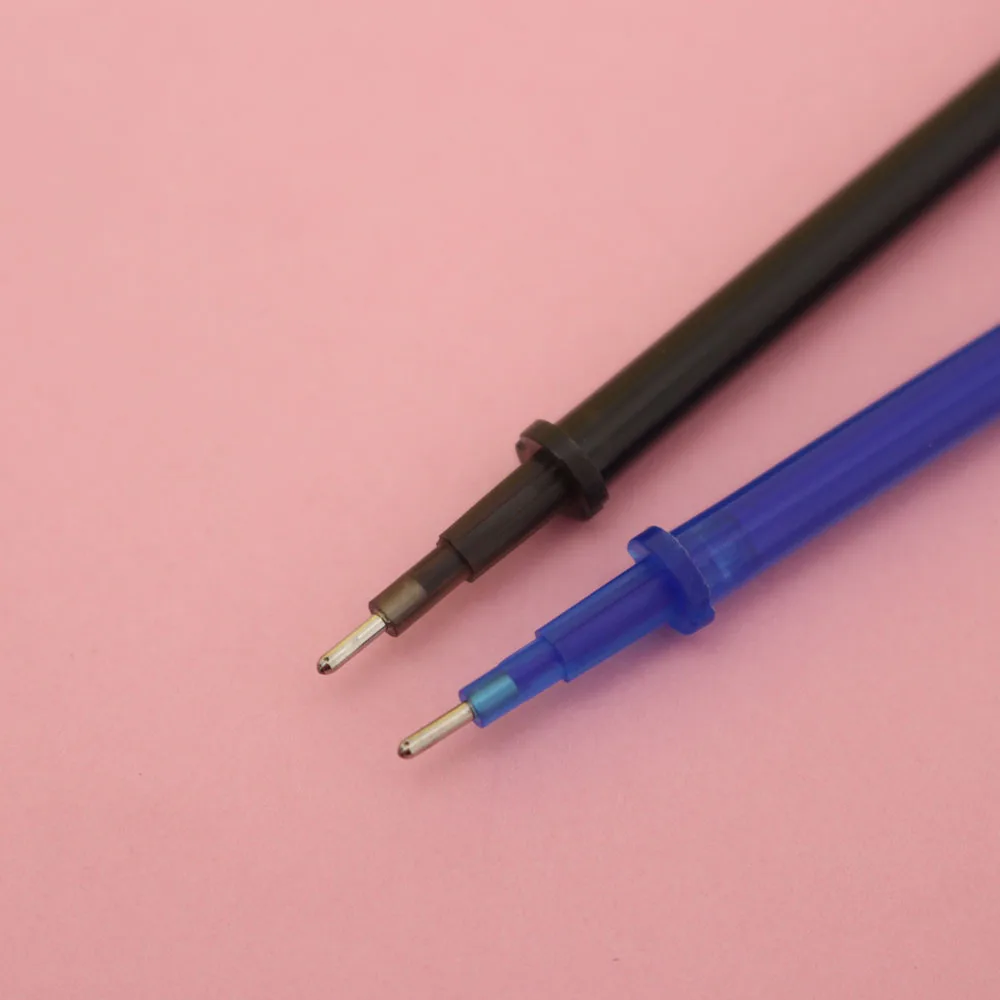 

10Pcs/Set 0.5mm Blue Black Red Heat Erasable Refill Rod Washable Handle School Writing Office Stationery Gel Ink Pen Refills