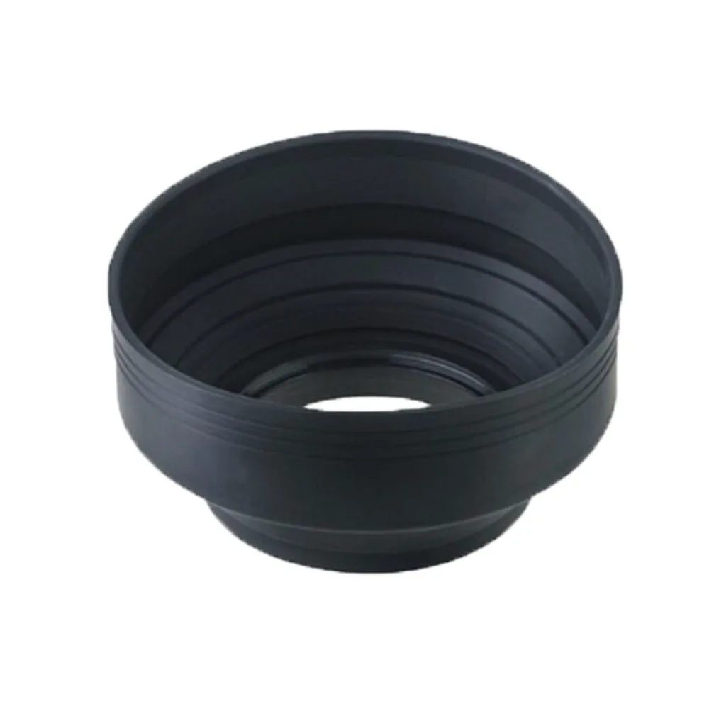 

67mm 67 Rubber 3in1 3-stage Collapsible Lens Hood for Canon Nikon wholesale