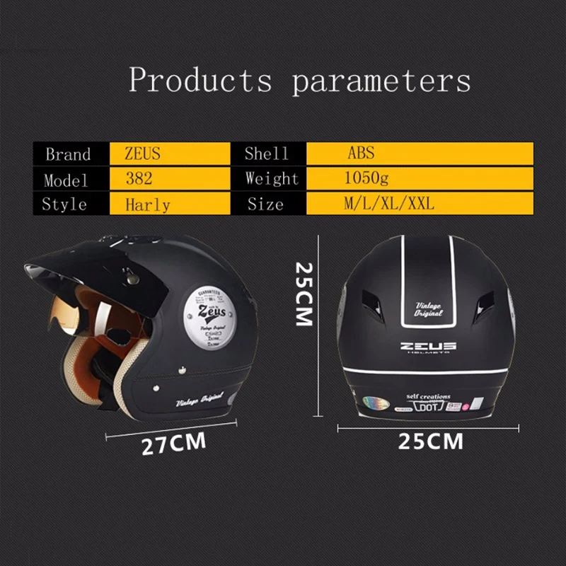 Винтажный мотоциклетный шлем в стиле ретро с открытым лицом|face helmet|vintage motorcycle