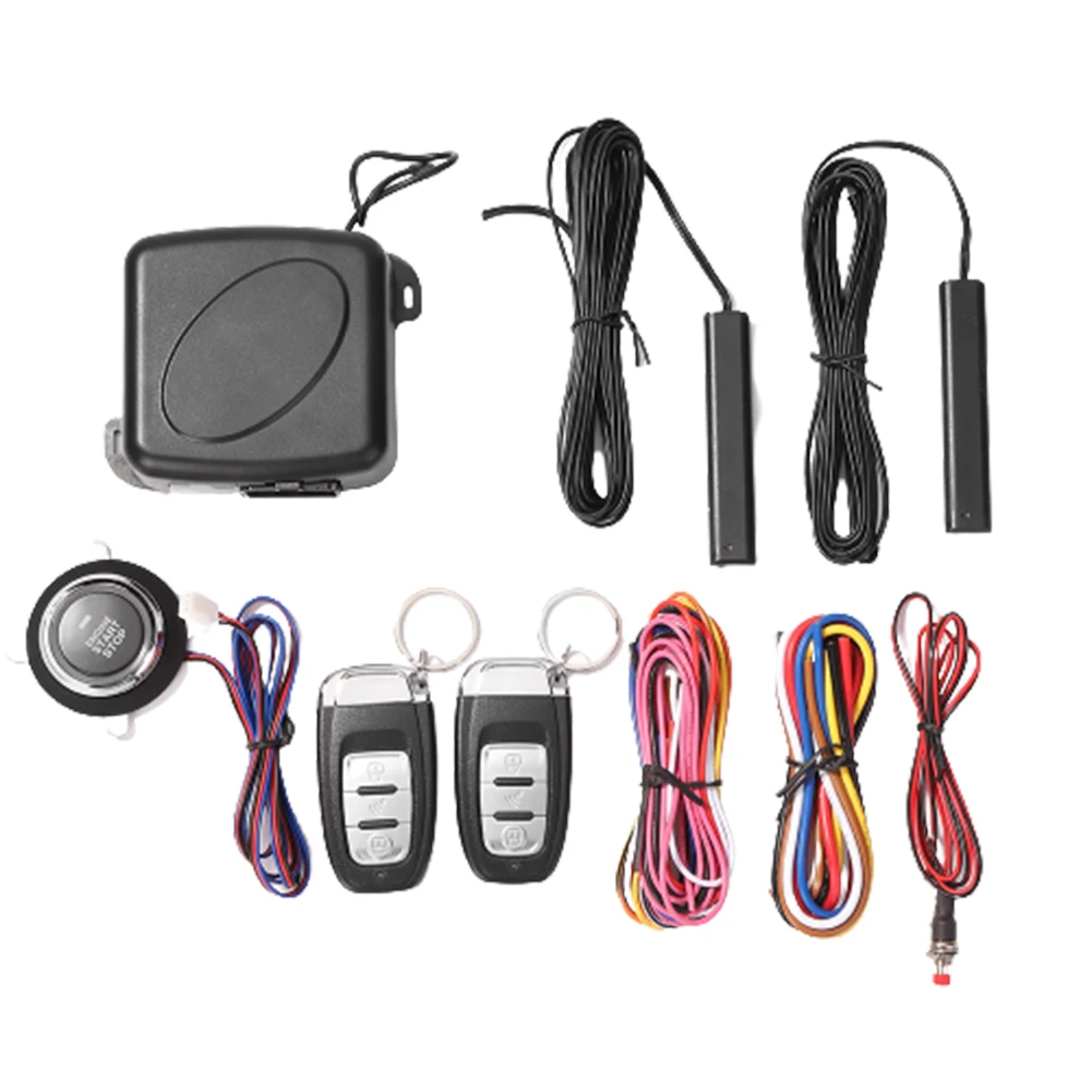 

One-key Starter Remote Control Car RFID Keyless Entry Engine Door Lock Alarm System Car Device Auto Parts