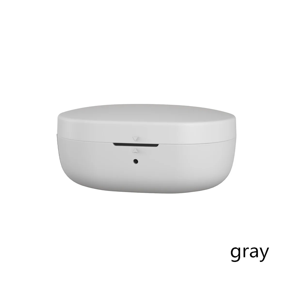 Однотонный силиконовый защитный чехол для наушников, чехол для Xiaomi Redmi Airdots TWS, Bluetooth наушники, Модный чехол для гарнитуры - Цвет: Серый
