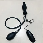 10-скоростной воздушный насос Анальная пробка расширительный Вибратор для взрослых надувная Анальная пробка фаллоимитатор расширитель секс-игрушки для пар женщин мужчин