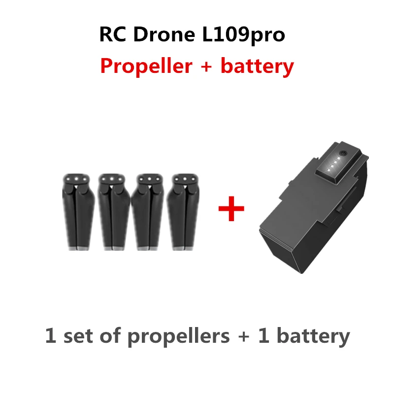 RC Дрон L109Pro оригинальный аккумулятор 11 1 В 1600 мАч запасные части лопасть