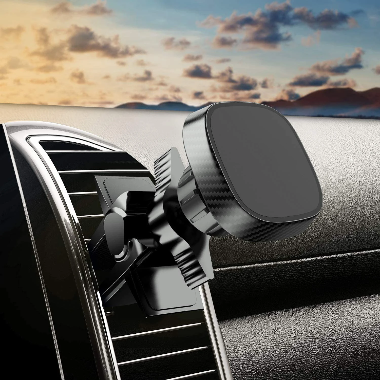 

XMXCZKJ Magnetic Phone Car Mount, Air Vent Phone Mount for Car 360° Adjustable Universal Magnet Phone Holder for Any Cell Phone