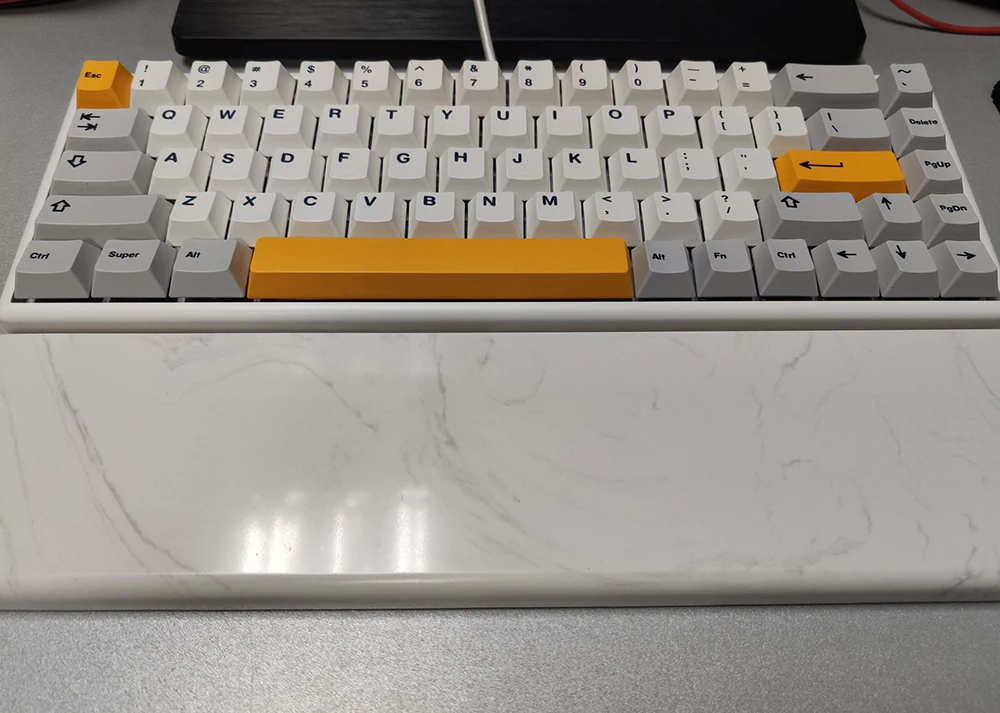 Natural Quartz Wrist Rest Pad For Mechancial Keyboard 60 68 87 96 104 980 Capacitance Customize Hand Tray | Компьютеры и офис