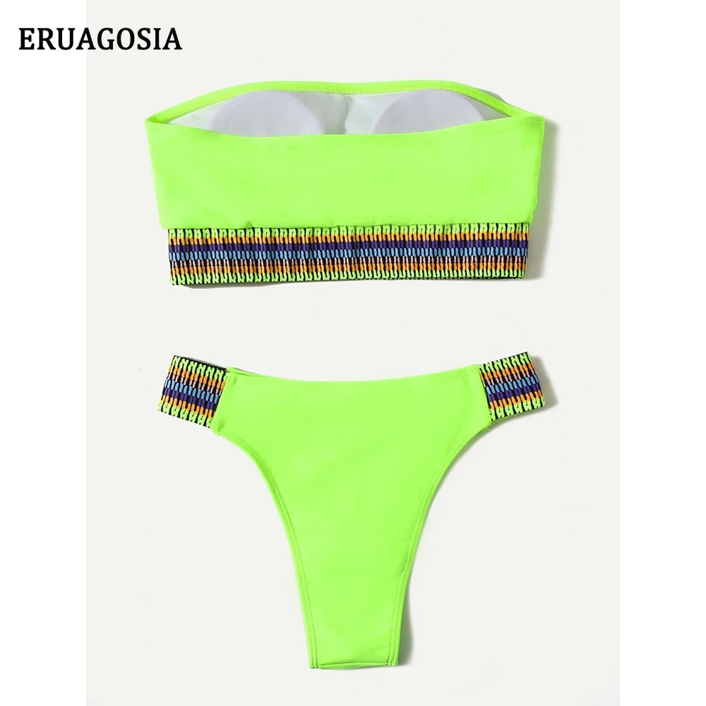 Женский раздельный купальник с чашками пуш-ап | Женская одежда