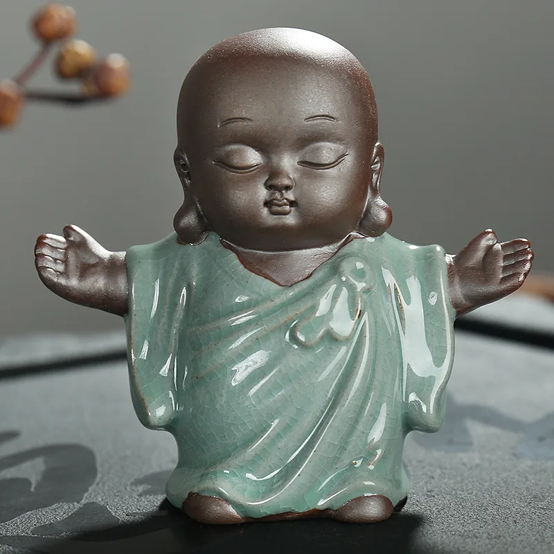 Статуи Будды поделки для украшения дома Ge klin высококачественные керамические