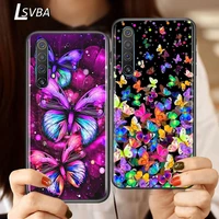silicone cover beautiful butterfly for realme v15 x50 x7 x3 superzoom q2 c11 c3 7 7i 6s 6 5 global pro 5g phone case