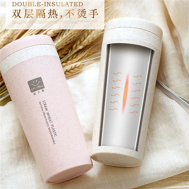 300 мл термос чашка для путешествий на открытом воздухе школьные кофейный бутылка