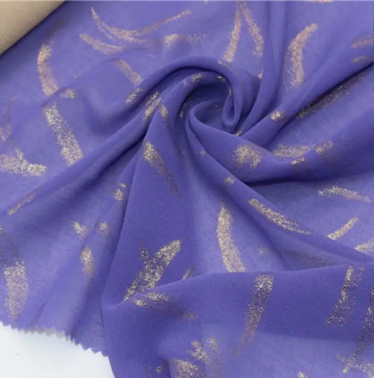 stage cosplay Dress Fabric Bronzed Chiffon Shiny Glam Costume DIY Sewing Material | Дом и сад