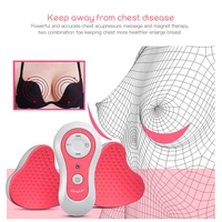 breast enlarger nipple vibrating bra acupoint acupuncturetherapy massager for sagging chest enhance lifting firming pad size up