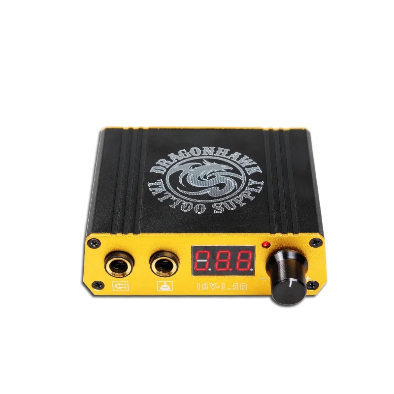 Высокое качество Мини тату блок питания LCD для машины Dragonhawk источник питания|tattoo