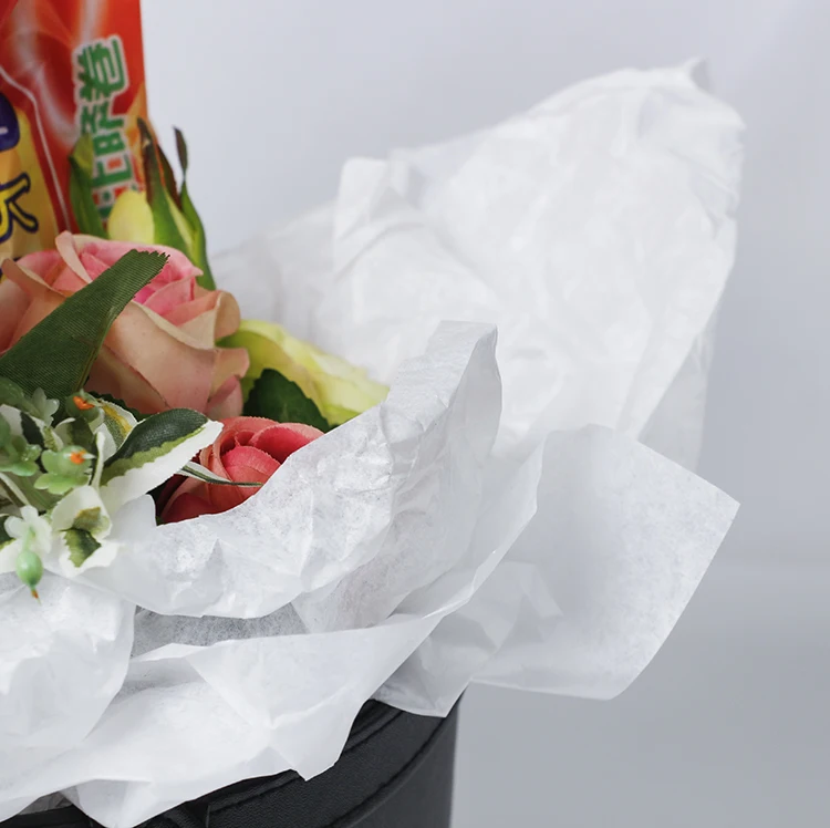 

50x70cm 40pcs Waterproof Thin Paper Lined Flower Wrapped Paper Gift Flower Shop Packaging Material Christmas Cotton Lining Paper