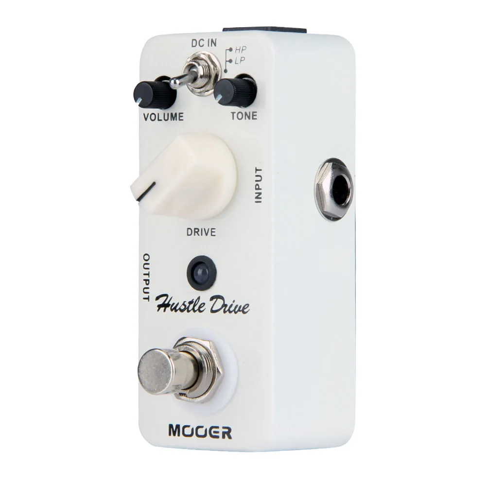MOOER Micro Hustle Drive эффект искажений педаль для гитары трубчатый звук 2 режима работы