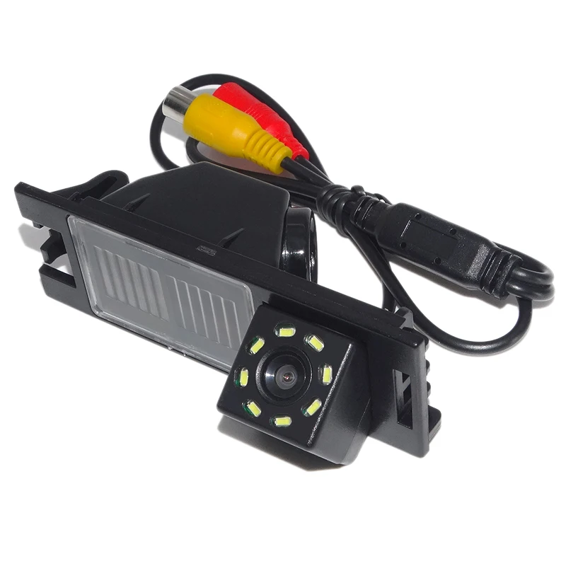 Car Rear View Camera Reversing Parking Spare 8Led Waterproof Night-Vision Camera For Hyundai New Tucson Ix35 2006-2014