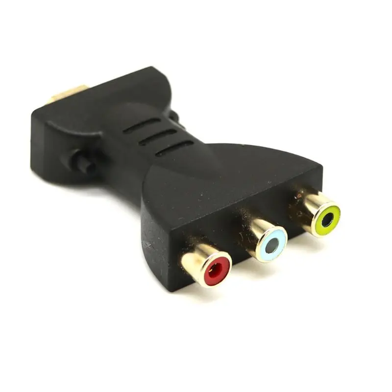

Male to 3 RCA Female Composite AV Video Adapter Converter for TV