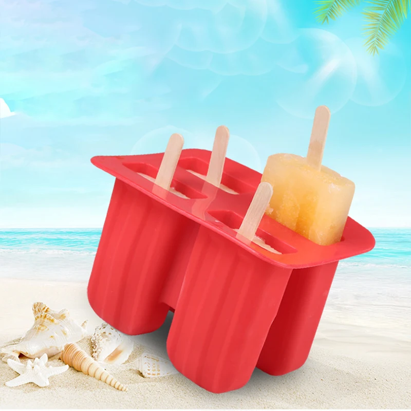 silicone ice cream tubs eco friendly popsicle mold household child for kitchen gadgets dining bar accessories supplies free global shipping