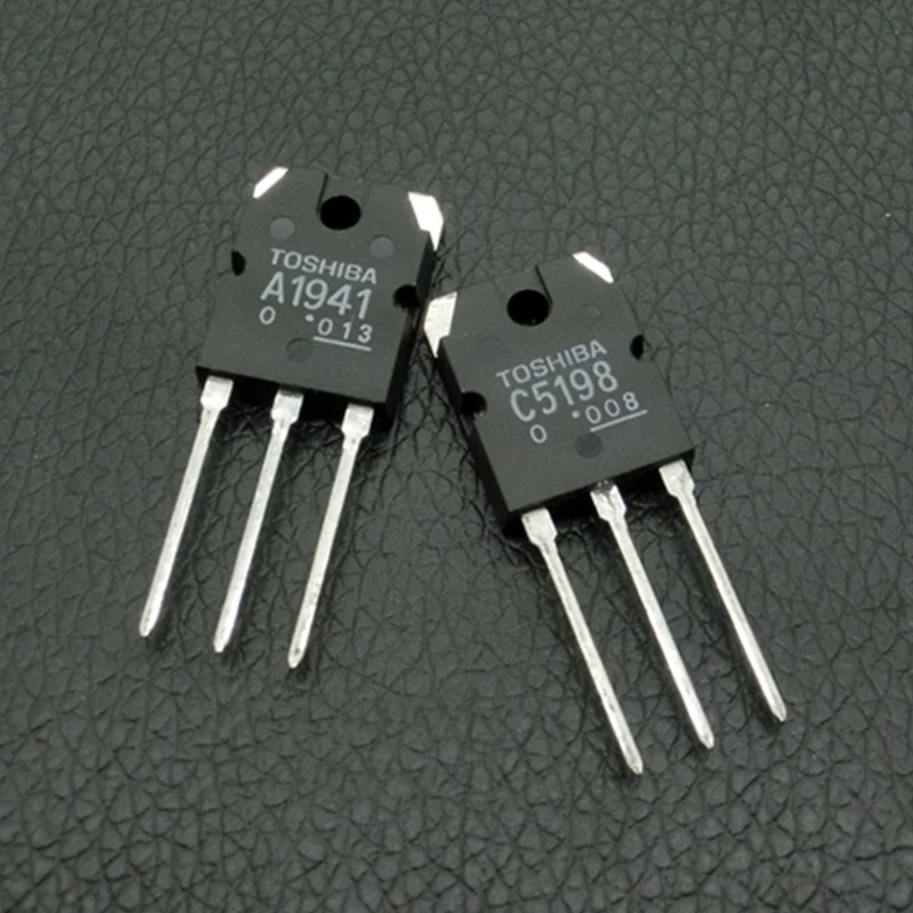 Оригинальный импортный оригинальный Toshiba 2sa1944 2SC5198 TO-3P Audio усилитель пара