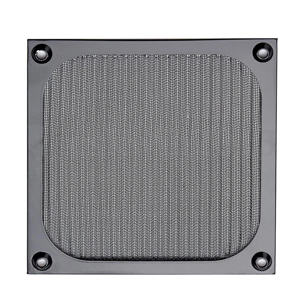 

Computer Mesh Black Stainless Steel PC Case Fan Cooler Dust Filter Dustproof Case Cover Multi-Functional 120x120mm