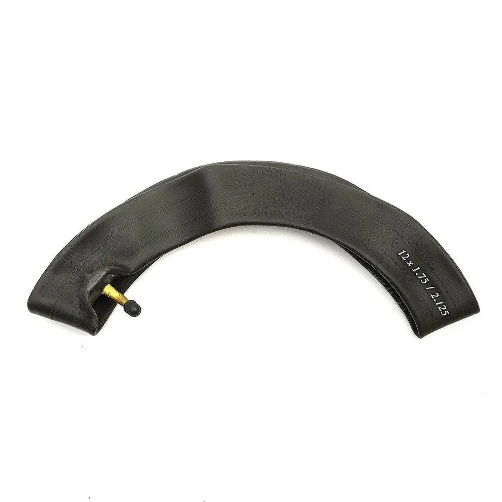 

1x 12 Inch Bike Bicycle Inner Tube 12x1.75-2.125 Straight-Schrader Valve Butyl Common 1.75/1.95/2.125 AV Air Nozzle Cycling Part