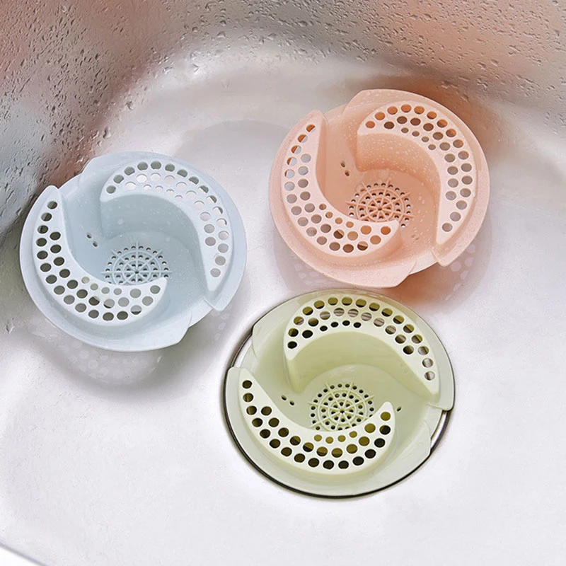 

1 PC Plastic TPR Anti-clogging Strainer Kitchen Shower Hair Filter Bathroom Colander Toilet Sink Mesh Home Supplies High Quality