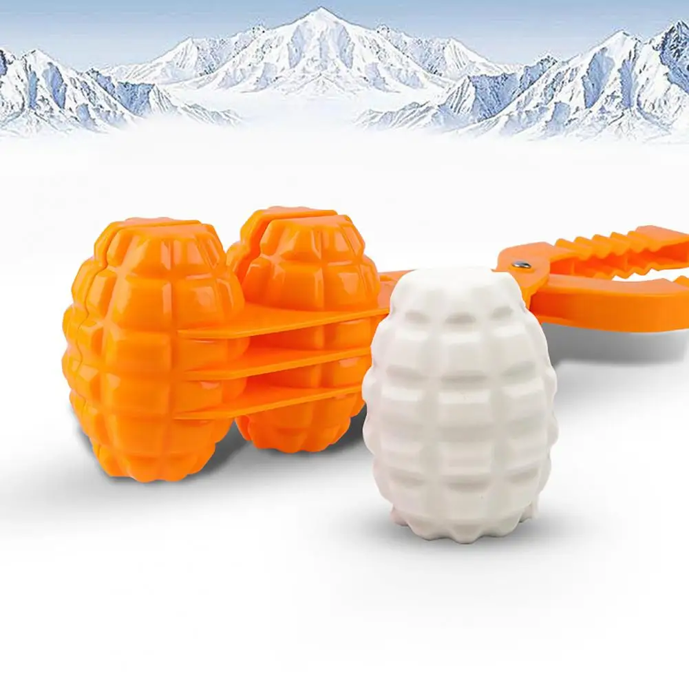

1PCs Winter Snowball Clamp Snowball Clip Kids Toy Plastic Snowball Maker Clamp for Snowball Fight Outdoor Fun Sports Toys