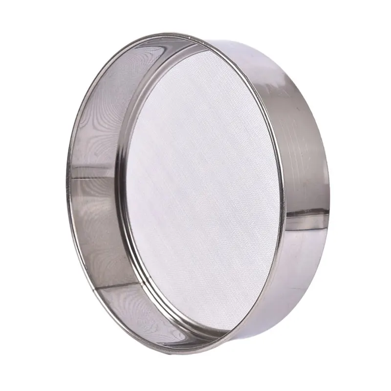 Сито для муки из тонкой сетки профессиональное круглое сито нержавеющей стали