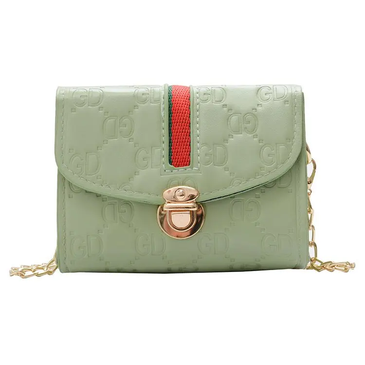 

Korean version of children's bag shoulder messenger bag girl fashion princess chain mini sachet cute girl bag