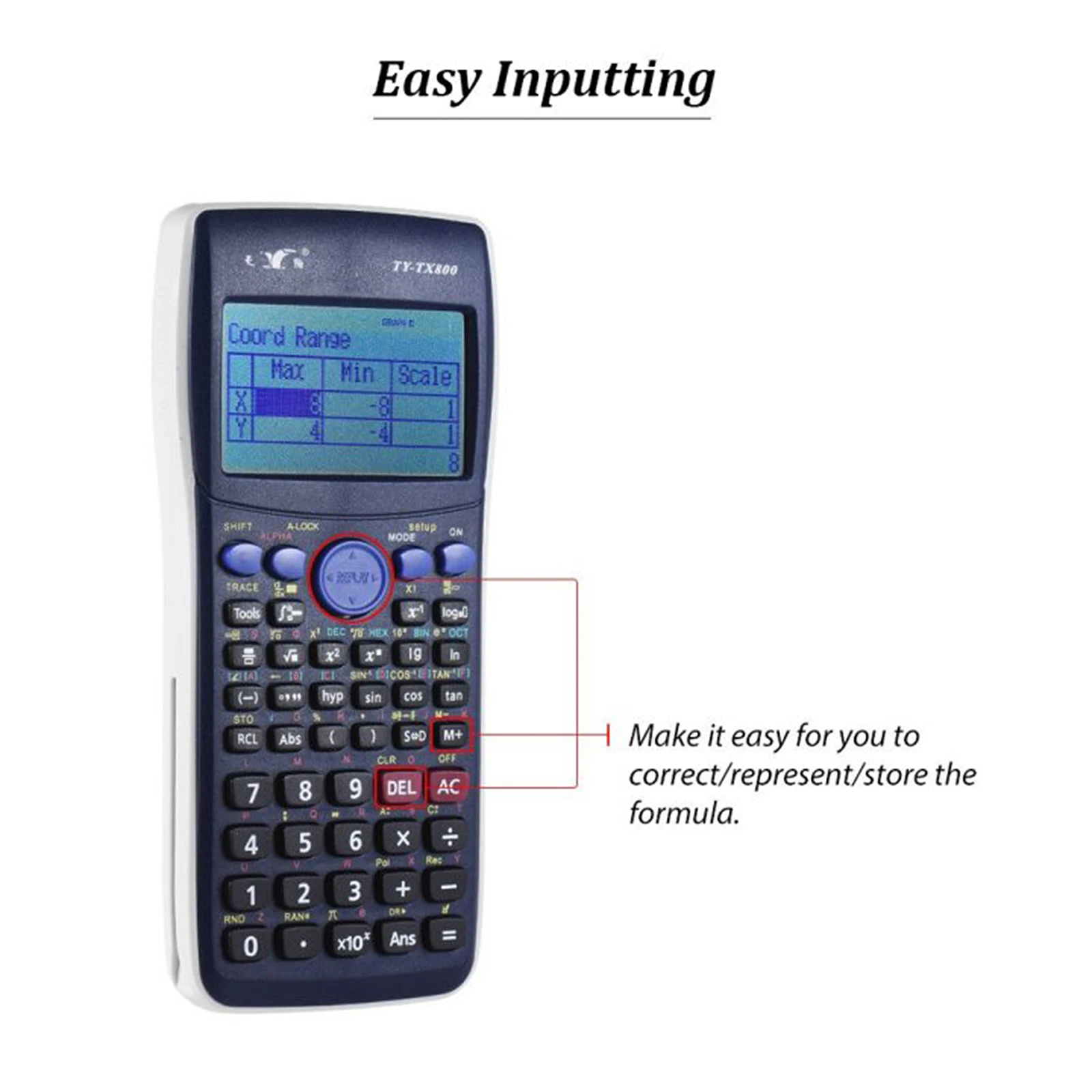 TY-TX800 графический калькулятор программируемая система Профессиональный научный