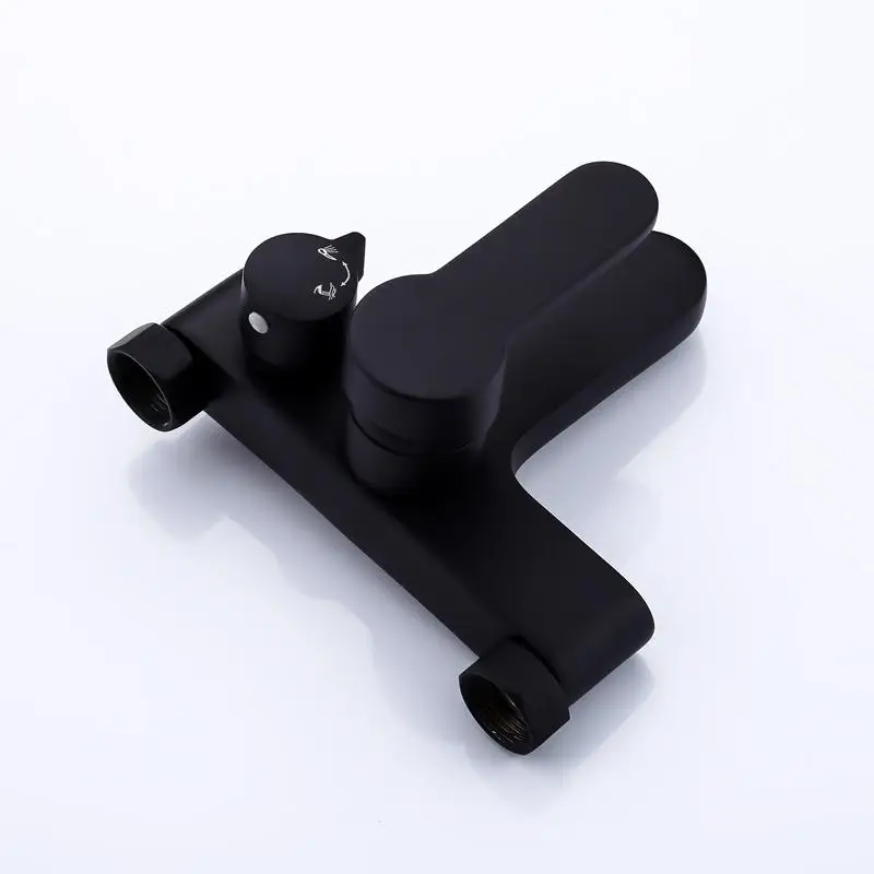 Смеситель для ванной комнаты черный смеситель душа ванны набор и душа|Смесители