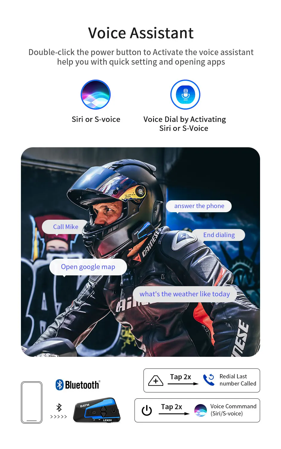 

Lexin , Bluetooth-, FM-, 4