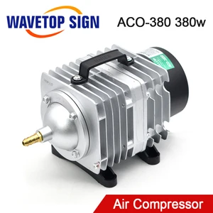 ACO-380 воздушный компрессор WaveTopSign, Электрический магнитный воздушный насос 380 Вт для лазерной гравировки CO2