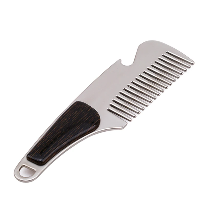 1 шт. расчески для волос из нержавеющей стали женская и Мужская расческа
