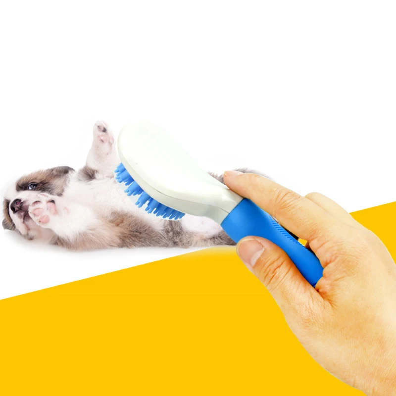 Щетка для ванны собак и кошек Мягкая силиконовая щетка груминга домашних