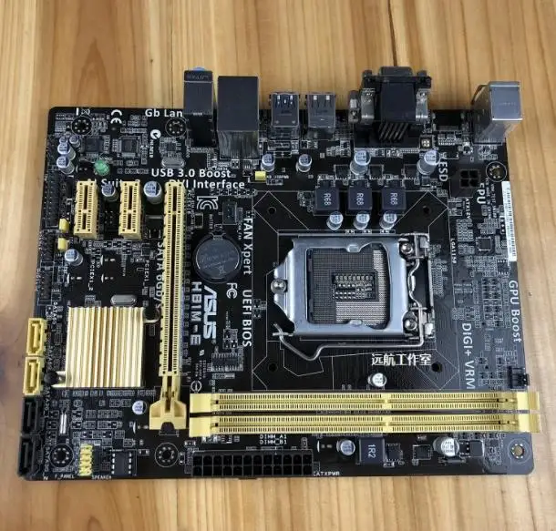

ASUS H81M-E original motherboard LGA 1150 DDR3 For i3 i5 i7 cpu 16GB SATA3 USB2.0 USB3.0 used sales Desktop motherboard pc