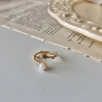 mengjiqiao new vintage elegant rose flower hand knuckle rings for women fashion metal rings finger ring accessories jewelry