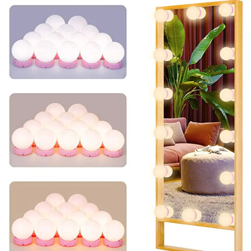 

LED Makeup Light Mirror Bulb Wall Lamp Weeding Decoration Party Lighting