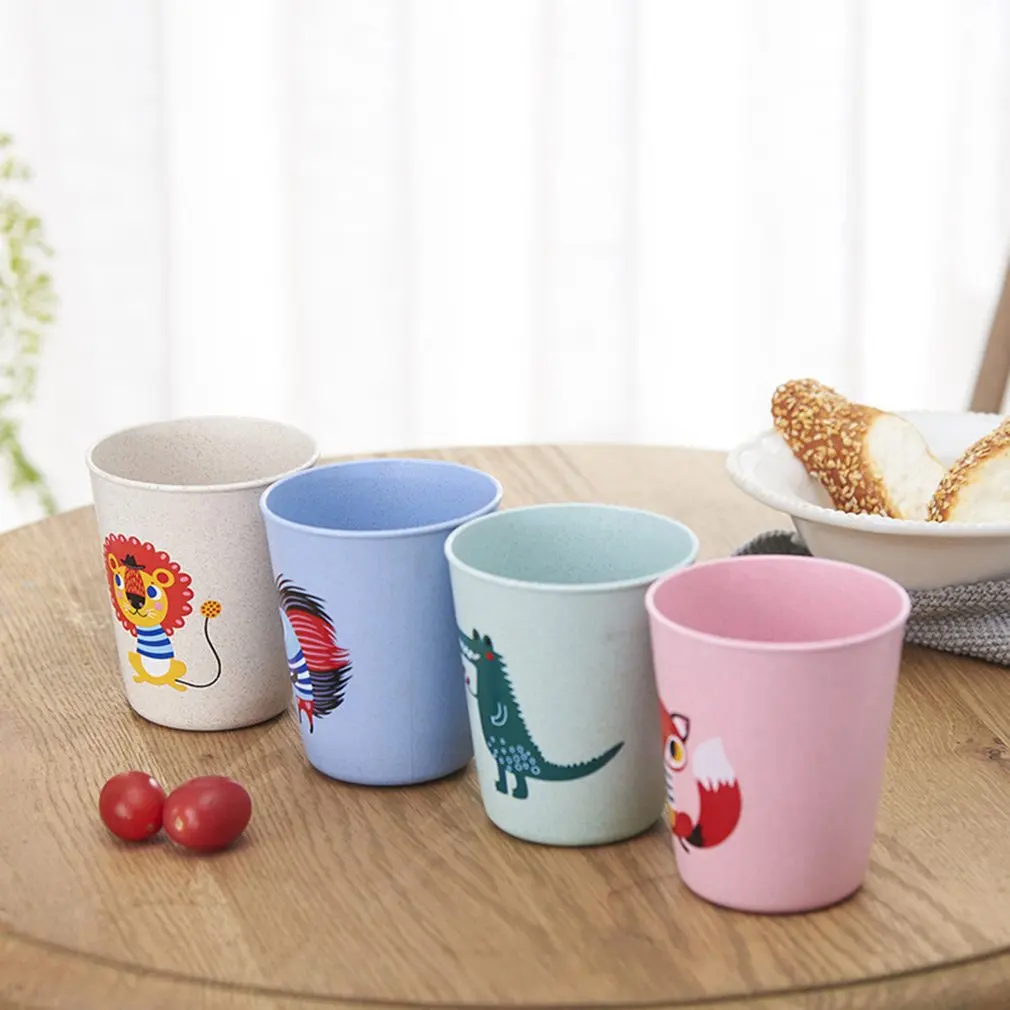 Детские кружки для зубной щетки с рисунками из мультфильмов чашки мытья воды