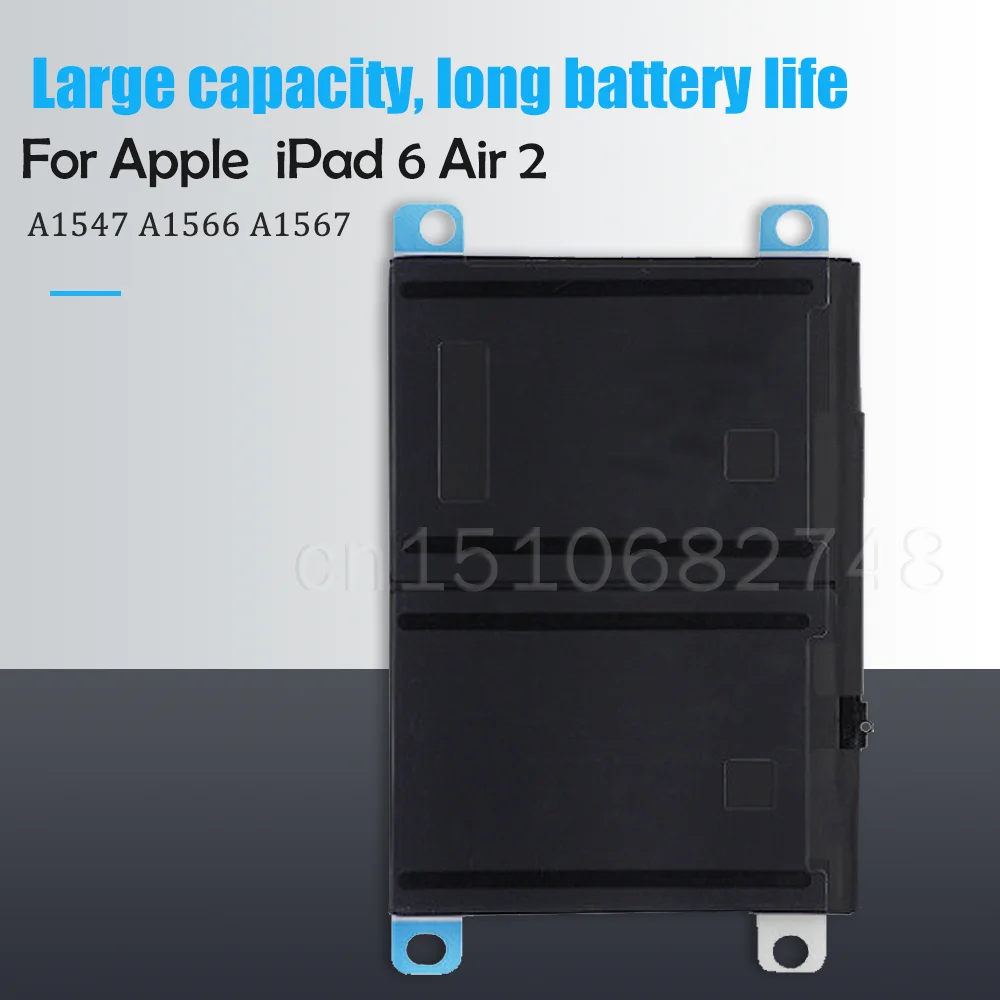 Аккумулятор 7340 мАч для Apple iPad6 iPad 6 Air2 Air 2 A1547 A1566 A1567 сменный литий ионный полимерный