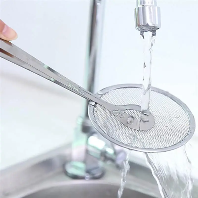 Нержавеющая сталь ситечко зажим ложки с длинной ручкой Кухня фильтр ложка из