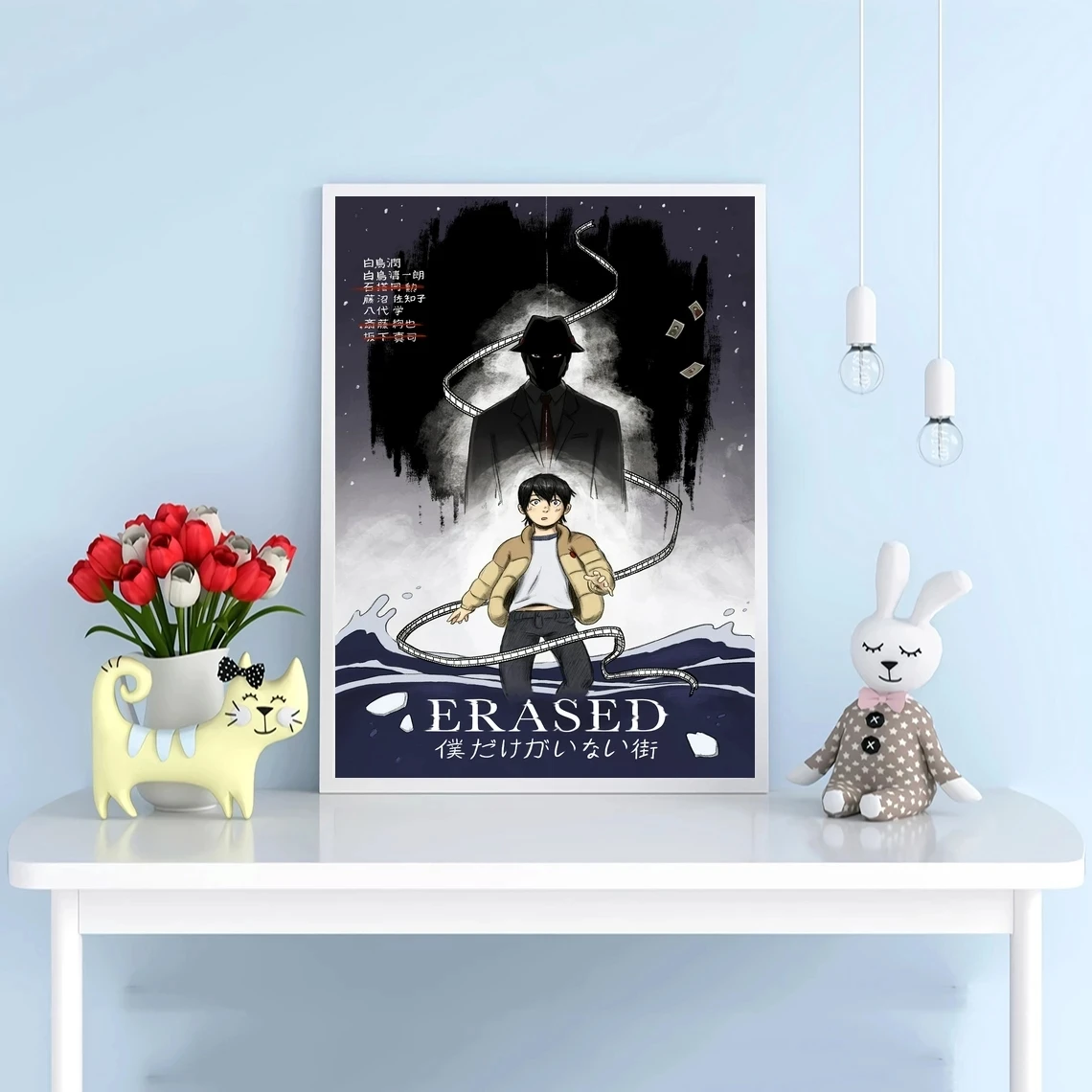 

Erased Anime Poster Prints And Unframed Canvas Prints Home Decoration Painting No Frame