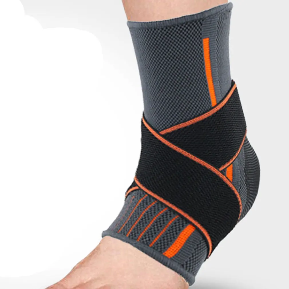 

1pc Foot Orthosis Stabilizer Ankle Brace Support Elastic Sport Comfortable Nylon Protecting Sports Ankle Equipment