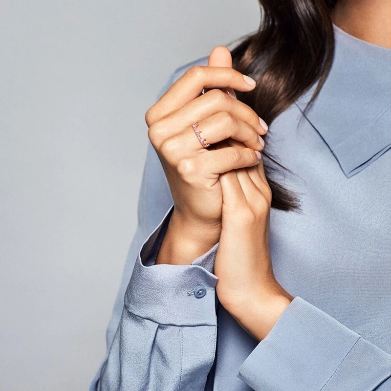 CUTEECO Модные кольца с волшебной короной из циркония для женщин 2019 Новинка