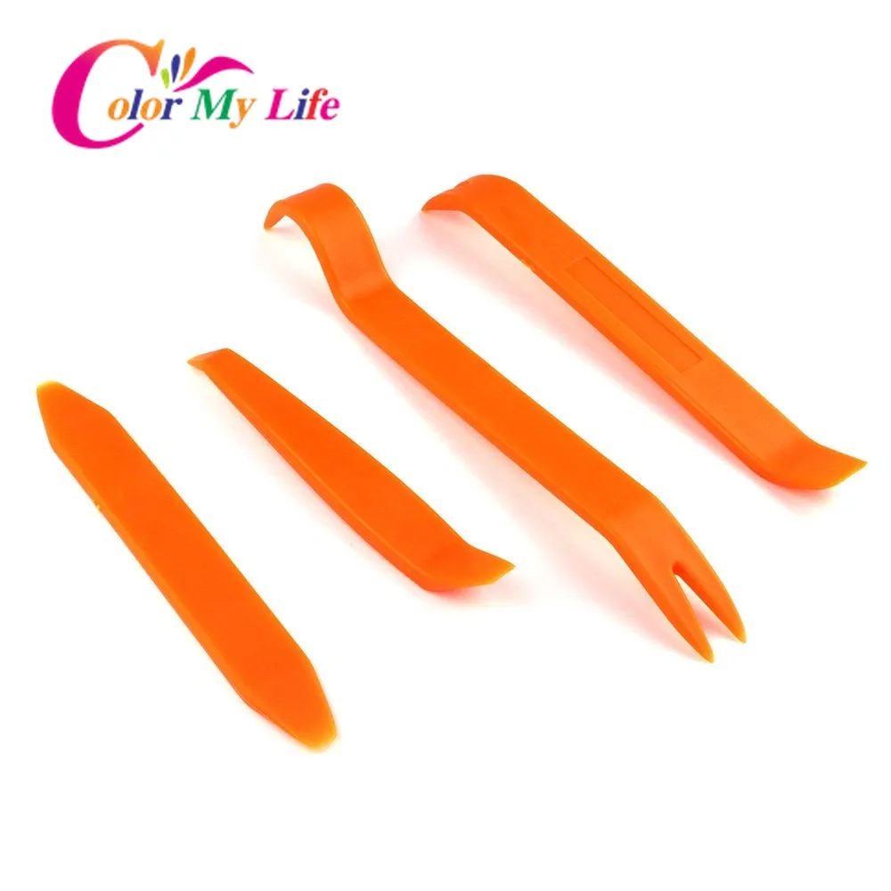 Автомобильный Стайлинг Инструмент для разборки автомобильного радио 4 шт./компл.